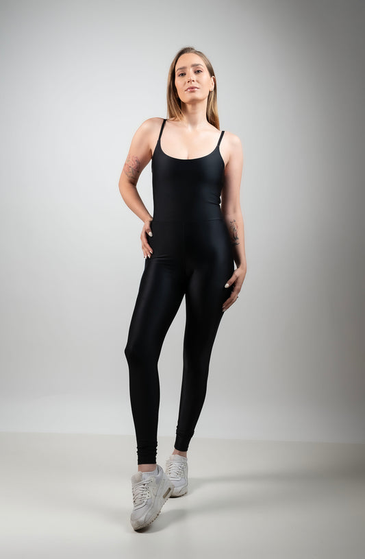 Jumpsuit Black Bloom