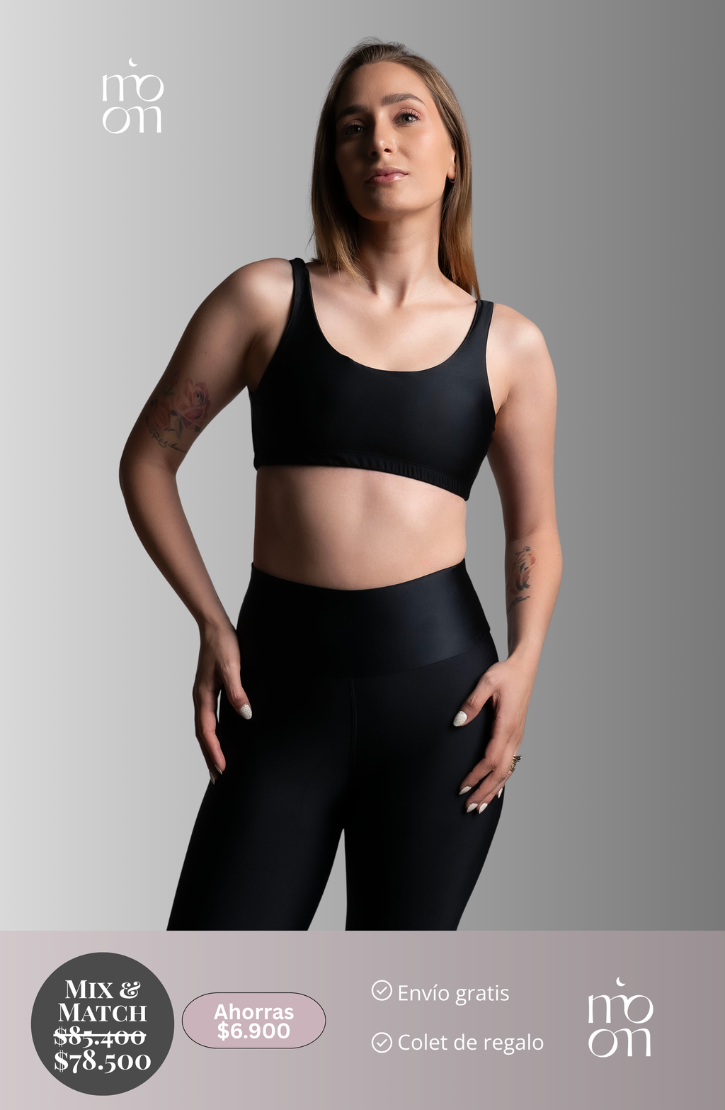 Ritual Bloom - Mix & Match Black - Top corto