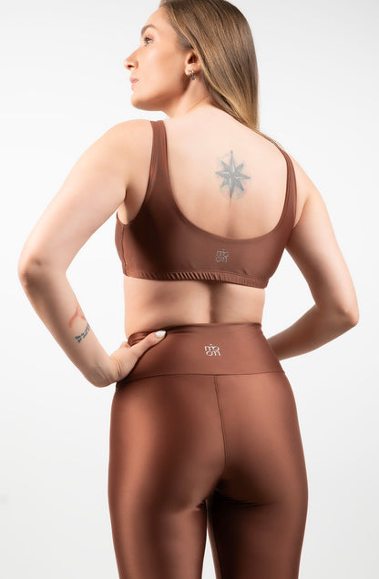 Top Corto Capuchino Bloom