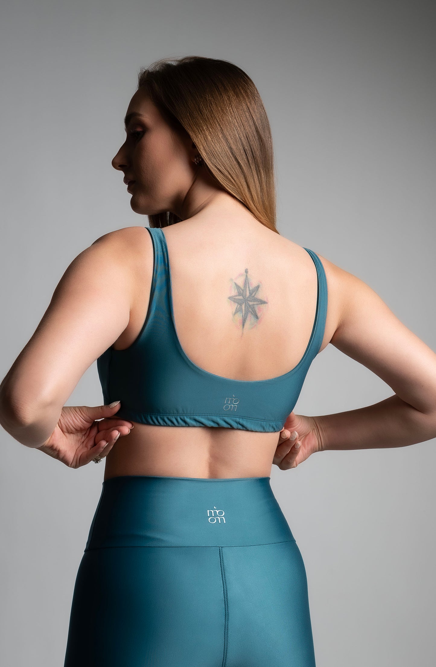 Top Corto Esmeralda Bloom