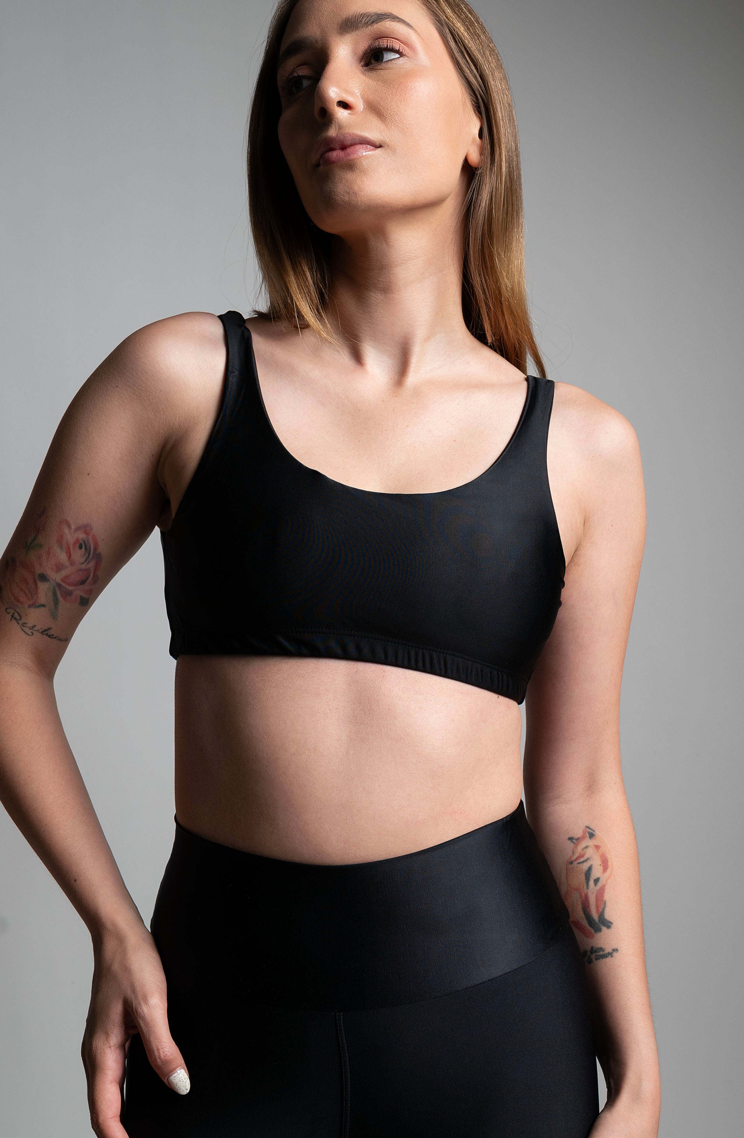 Ritual Bloom - Mix & Match Black - Top corto