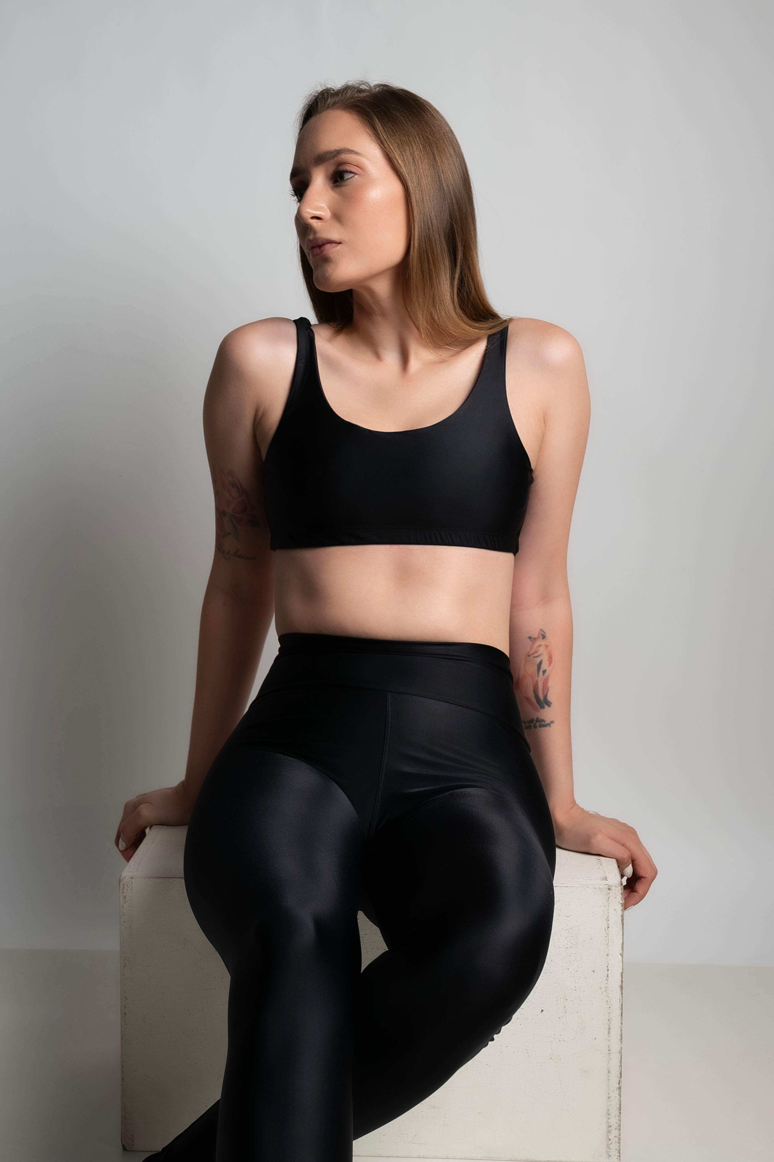 Legging Black Bloom